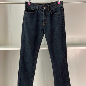 H&M Men's Straight Regular Waist | Men's Size 30x32 | Dark Blue Jean